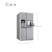 خرید یخچال ساید بای ساید 35 فوت دوو مدل SXI 20-31