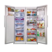 فضای داخلی یخچال فریزر دوقلو 40 فوت سفید دیپوینت مدل D4