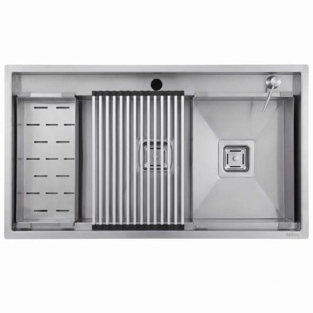 سينک ظرفشویی استیل تک لگن آخنبرگ مدل HS-901