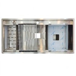 سينک ظرفشویی استیل تک لگن آخنبرگ مدل HS-5104-103
