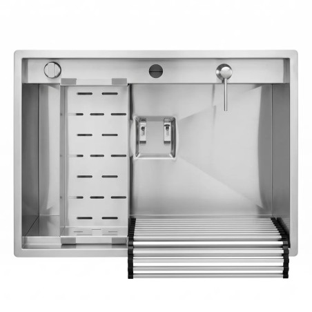 سينک ظرفشویی استیل تک لگن آخنبرگ مدل HS-5074-103